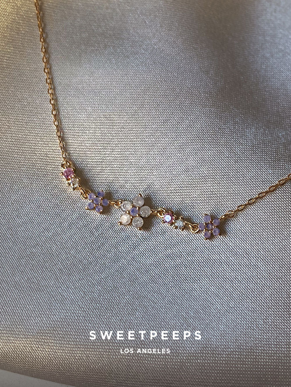 Freya Garden Petals Necklace