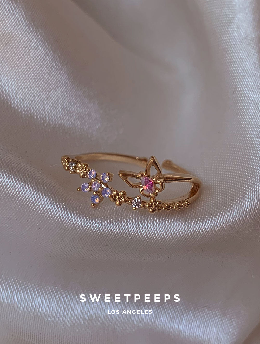 Azaria Butterfly Ring