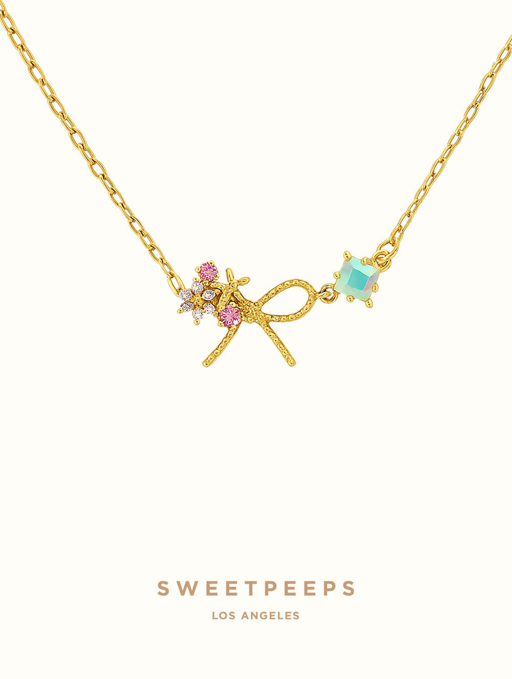 Judith Pretty Bow Necklace
