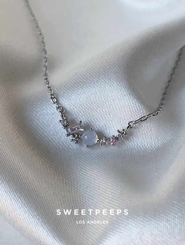 Silver Ocean Vibes Necklace