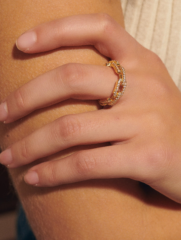 Danielle Chain Link Ring