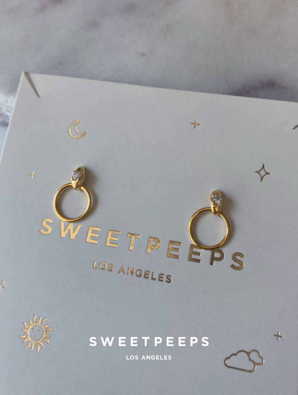 Brunch Babe Circle Studs
