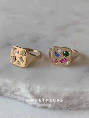 Renaissance Gem Rings