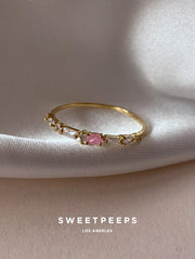 Pastel Pink Petite Ring