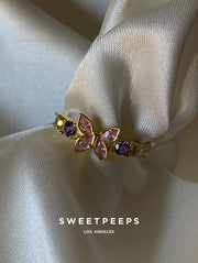 Bella Butterfly Gem Ring