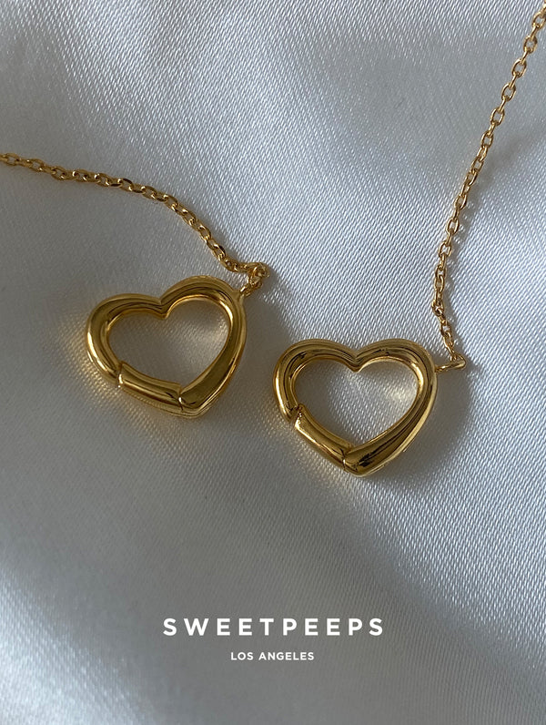 24K Heart Unlink Necklace