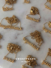 Script Horoscope Necklace