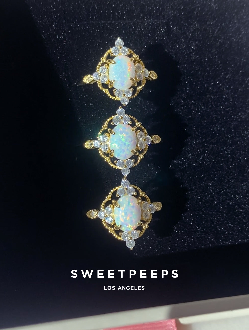 Sterling Silver Opal Ring