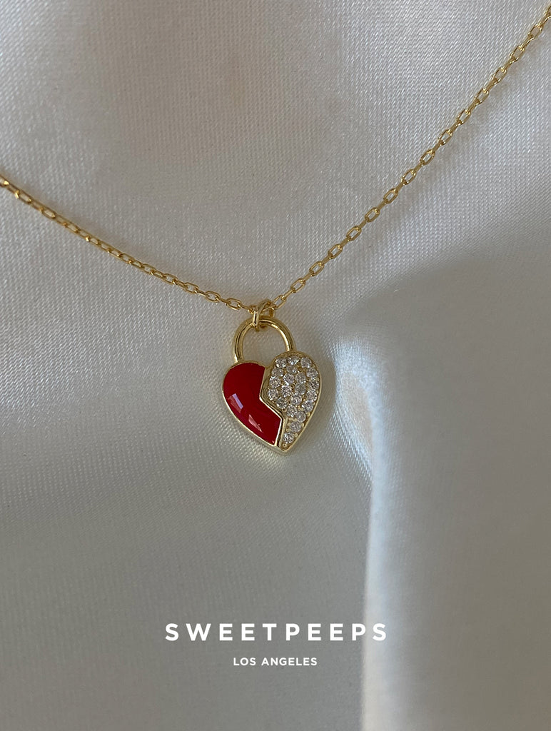 Stella Heart Locket Necklace – SP Inc.