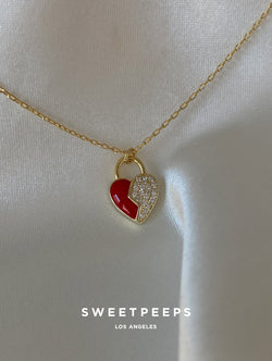 Stole My Heart Necklace