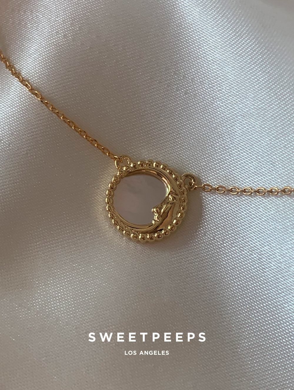 Pearl Moon Necklace (PM)