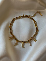 Custom Name 4MM Anklet