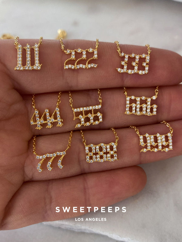 Angel Numbers Necklace