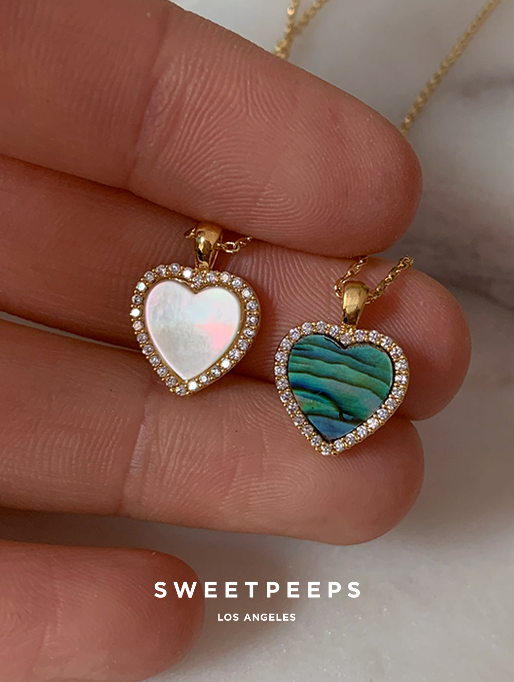 McKayla 18K Gold Dipped Heart Necklace