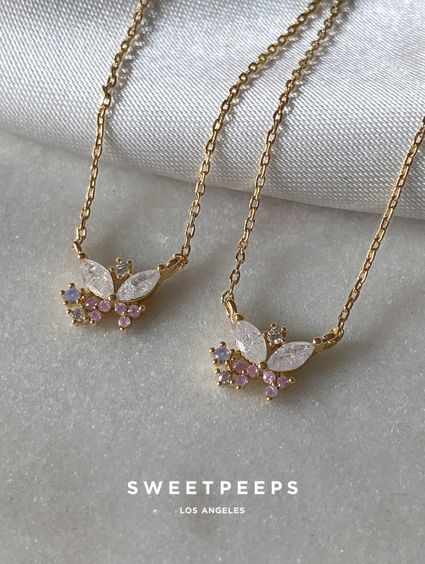Buttercup Butterfly Necklace