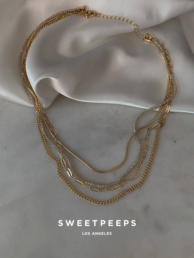 4 Layer Sunkissed Necklace