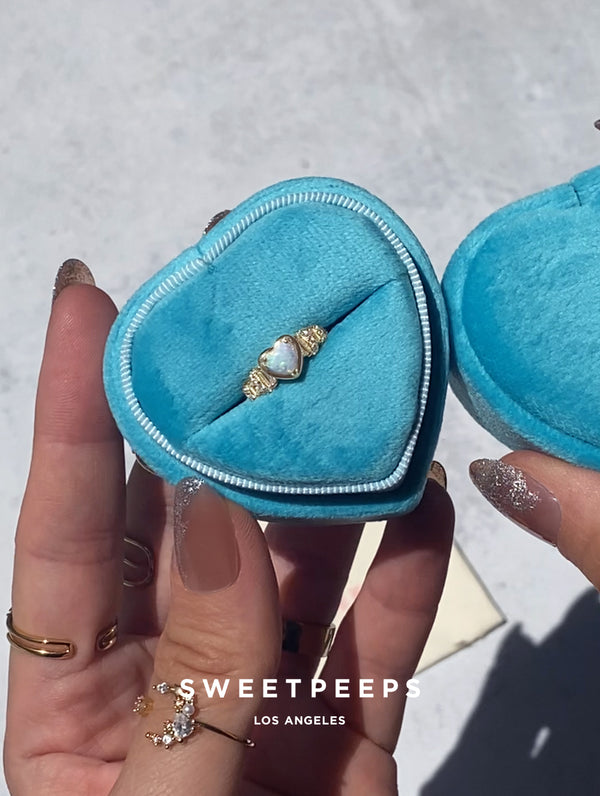 Heart Shaped Ring Box