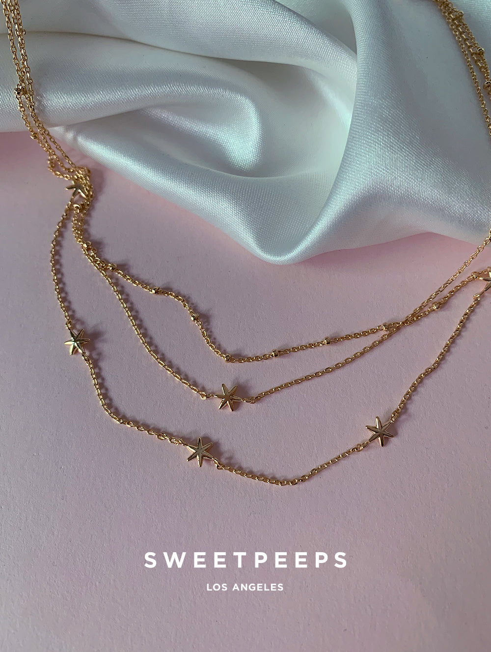 Twinkle Stars Layer Necklace