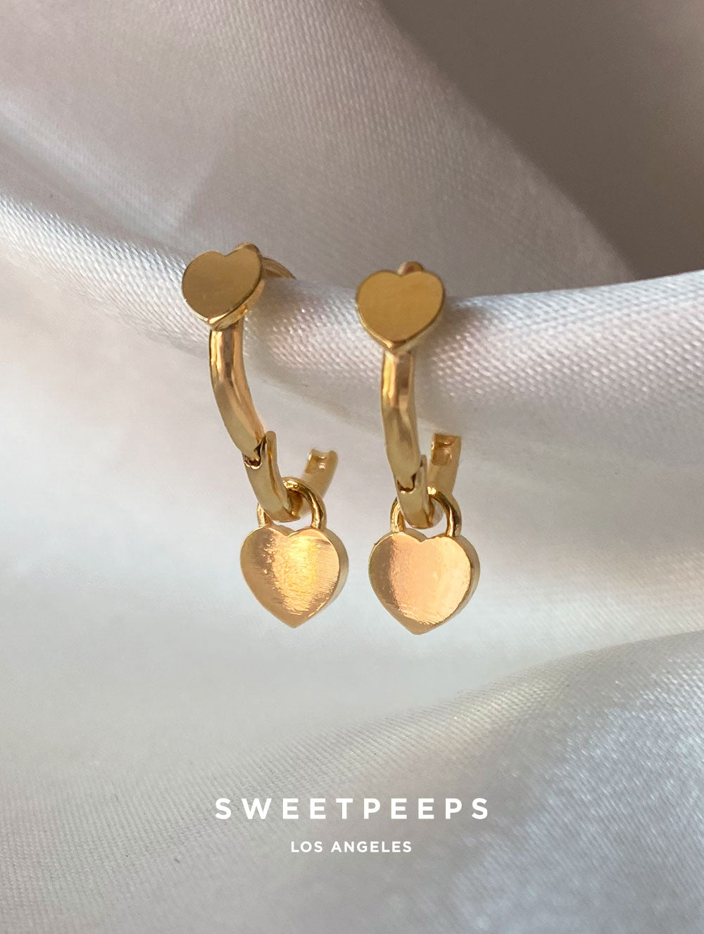 Lovely Heart Hoops