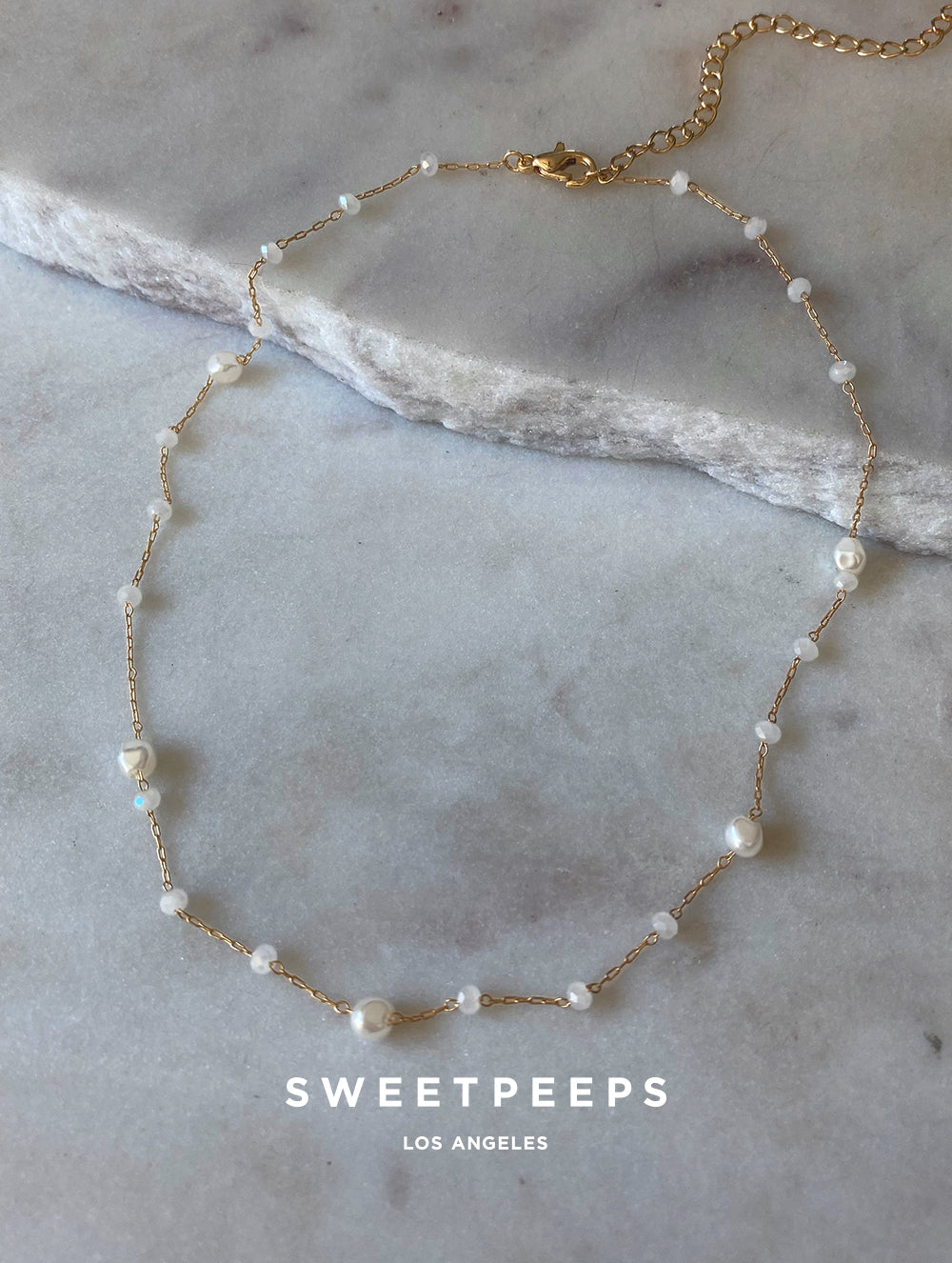 Harper Delicate Pearl Necklace