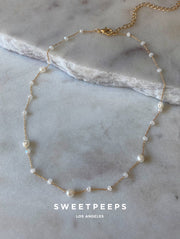 Harper Delicate Pearl Necklace