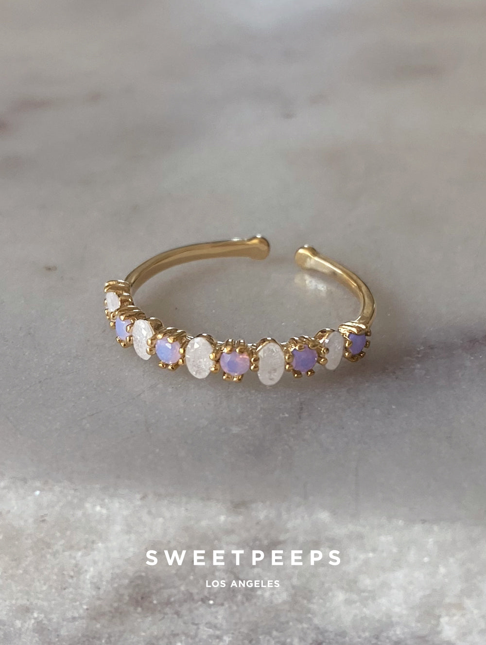 Charlene Dainty Opal Ring