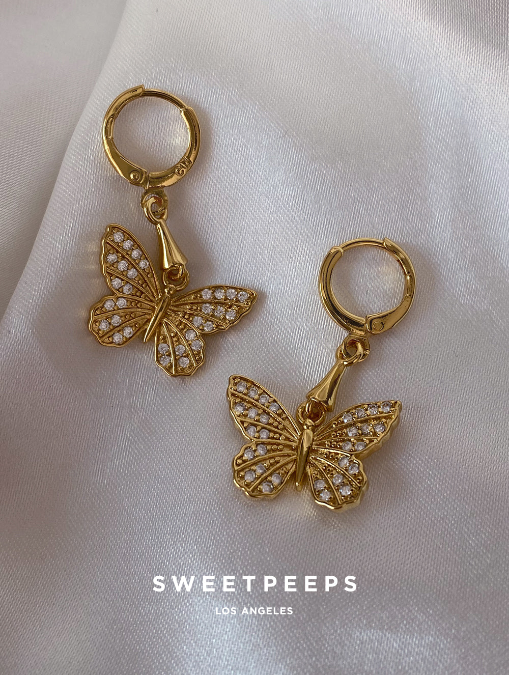 Fairy Butterfly Hoops