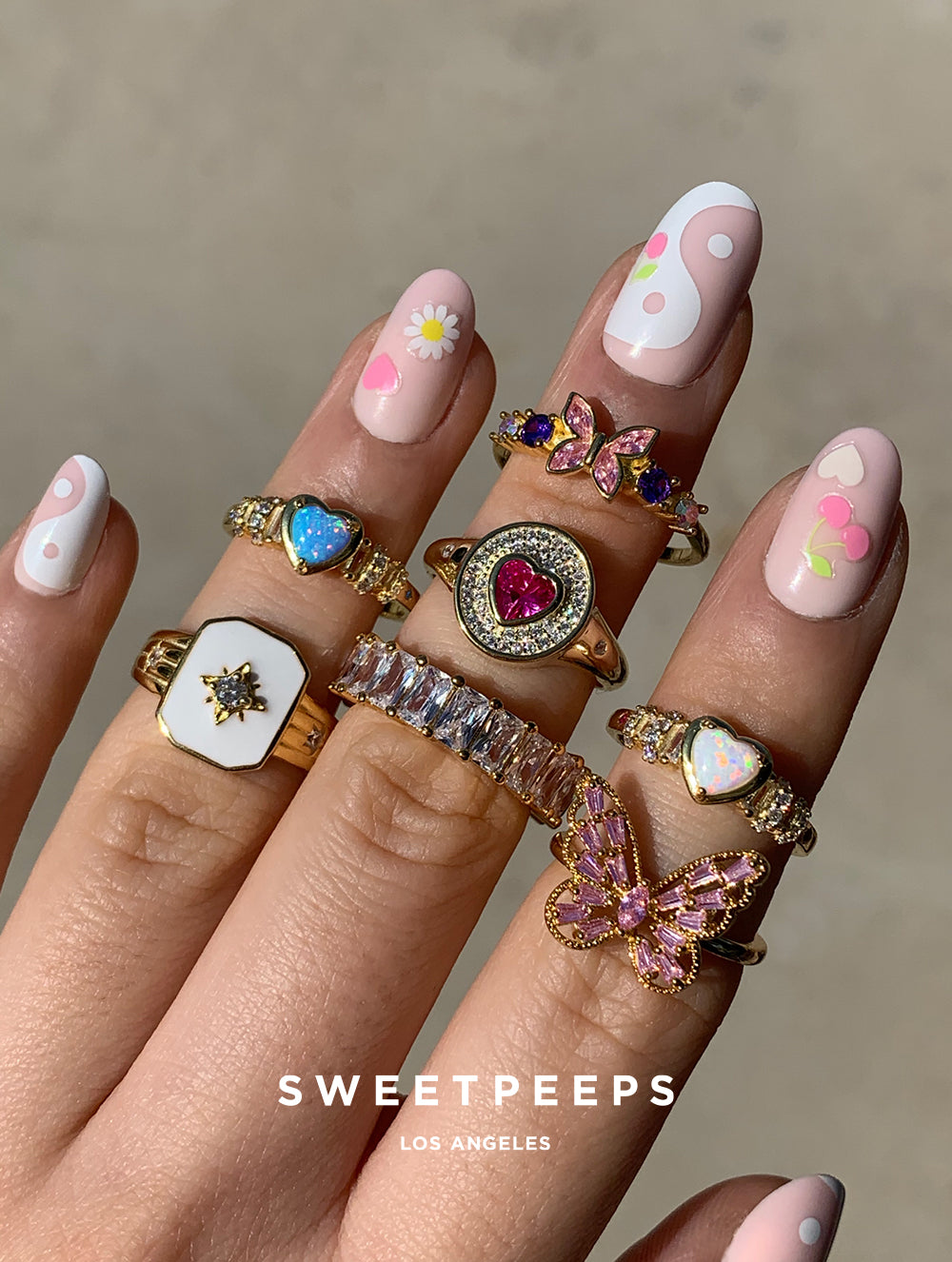 Aurora Heart Ring