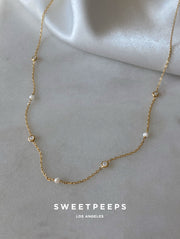 Cleo Beaded Necklace