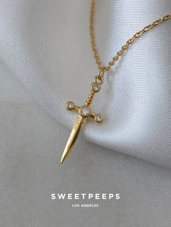 Sword Cross Necklace