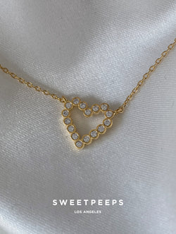 Embellished Heart Necklace