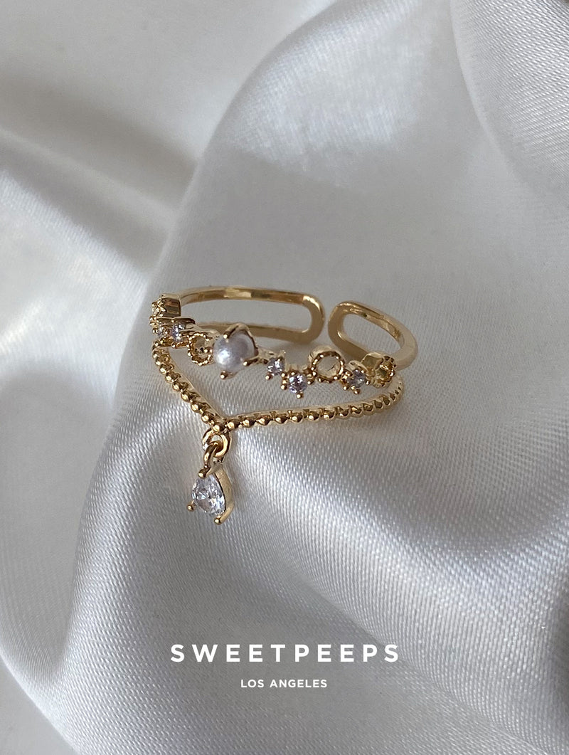 Crown Pearl Ring (Pearl Crown)