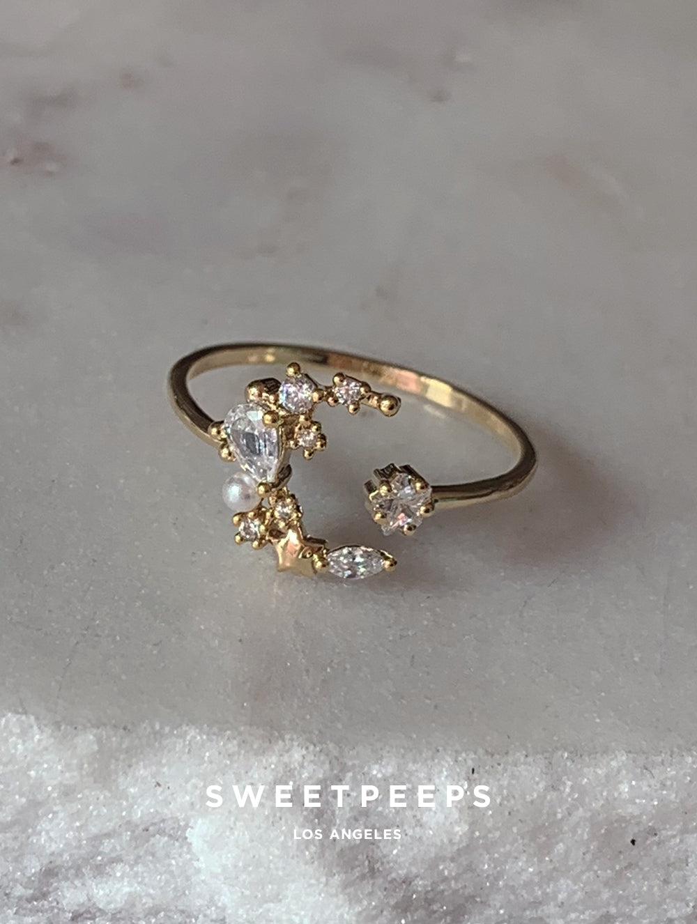 Reach For The Moon Ring