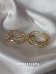 Renaissance Triple Band Ring