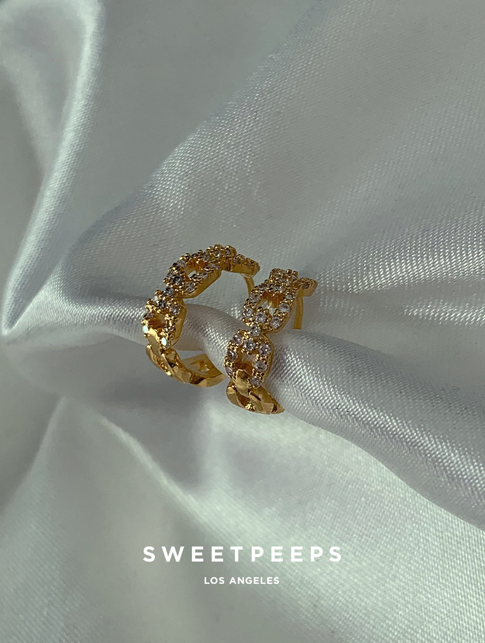 Chain & CZ Hoops