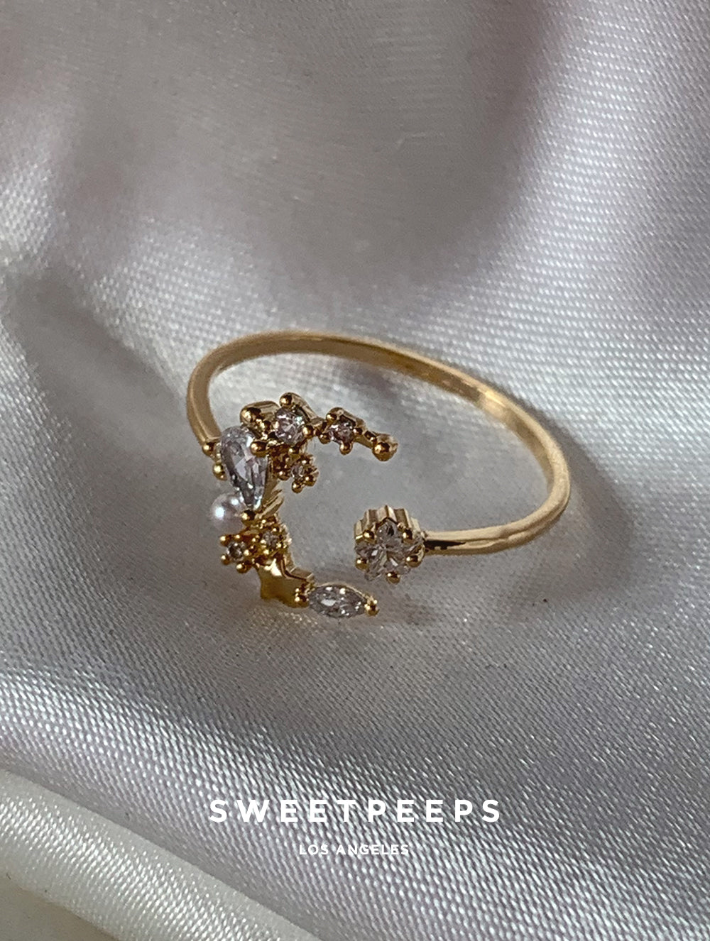 Reach For The Moon Ring