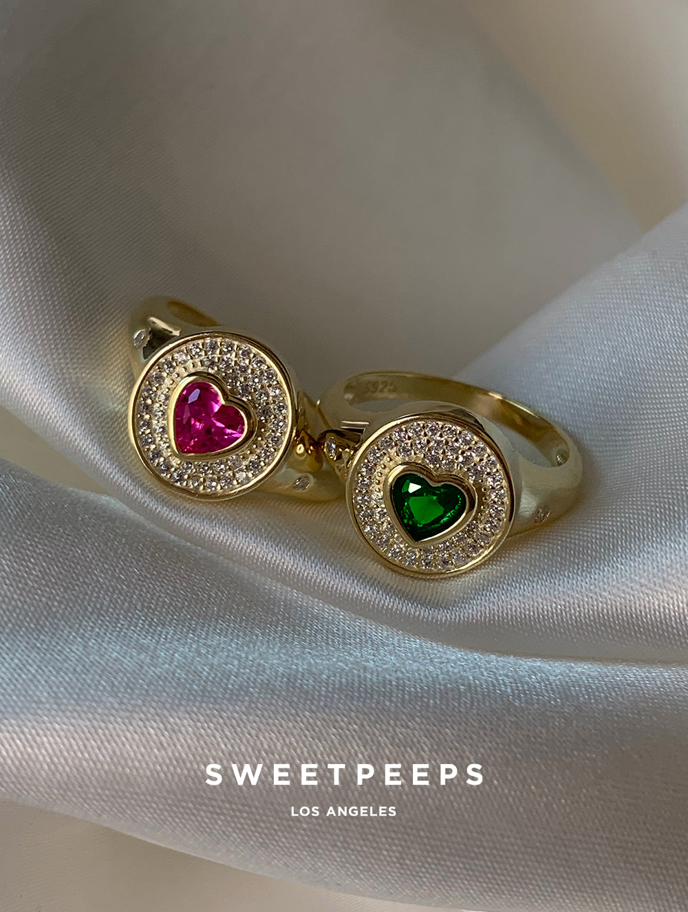Aurora Heart Ring