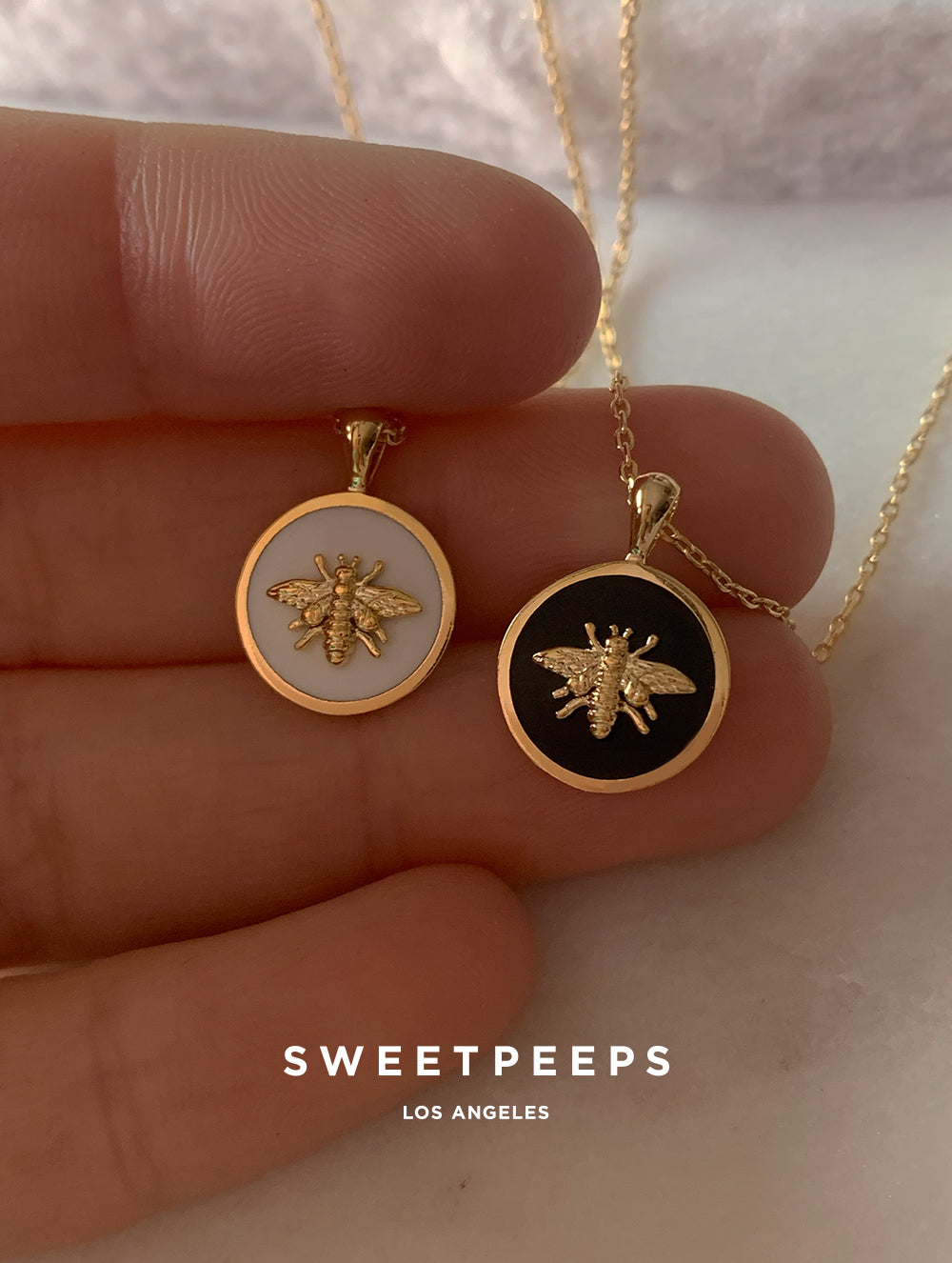 Bee Pendant Necklace