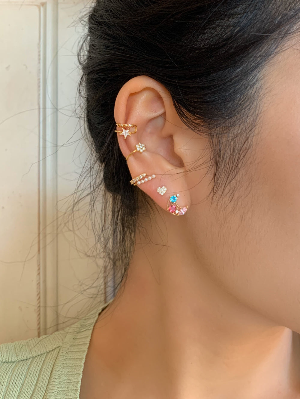 Colorful Jewel Studs