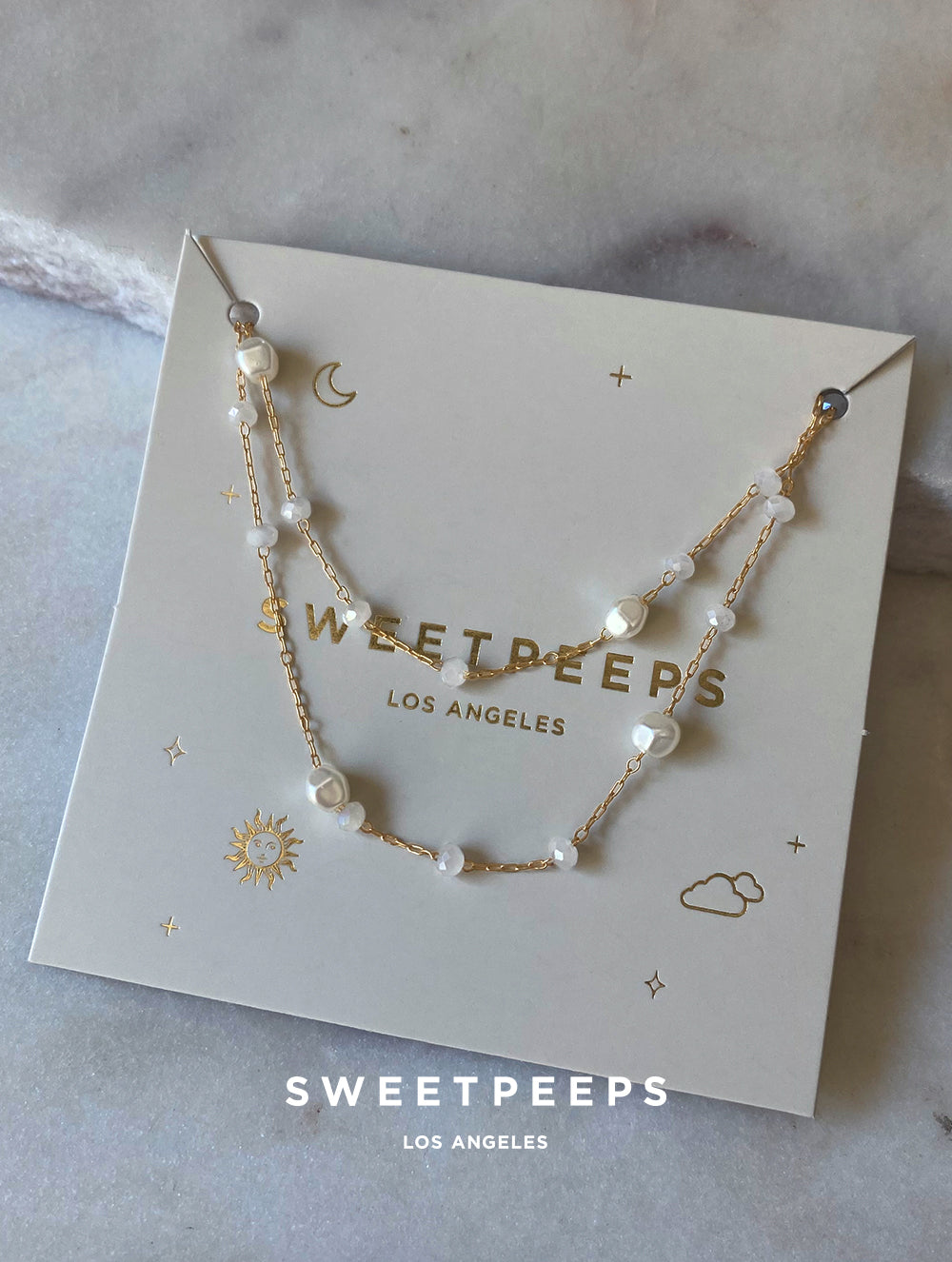 Harper Delicate Pearl Necklace